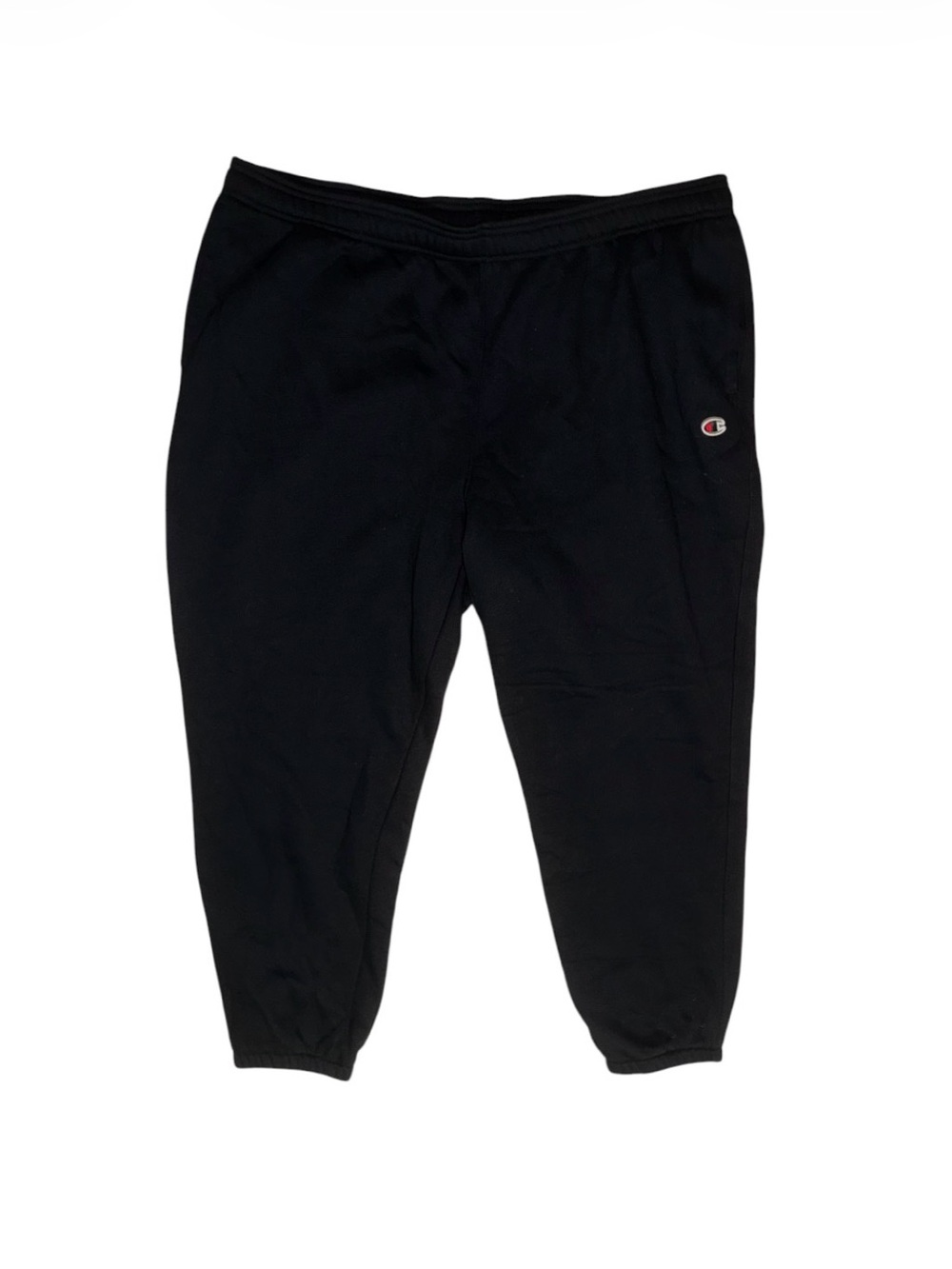 Champion Black Fleece Sweats with Signature Logo